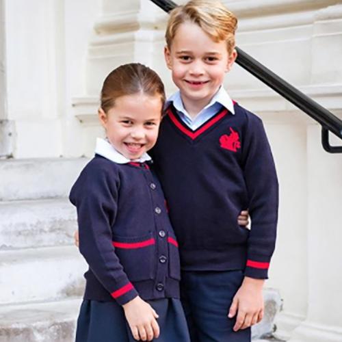 Photos Of Princess Charlotte Heading To Her First Day Of School