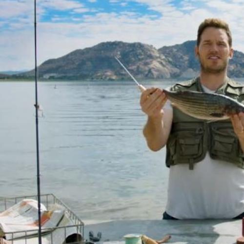 Chris Pratt Show Us How To (Sort Of) Gut A Fish