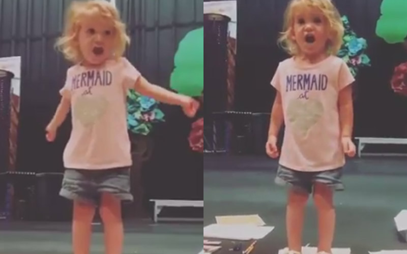 Girl Goes Viral After Her Dramatic Performance Of Abc