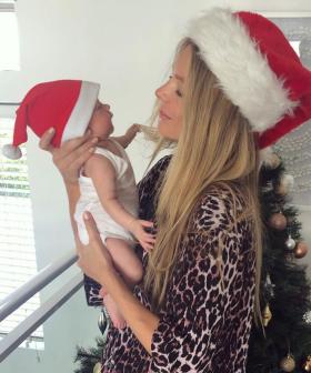 Jennifer Hawkins Shares Adorable Christmas Photos Of Her Baby Girl Frankie Violet