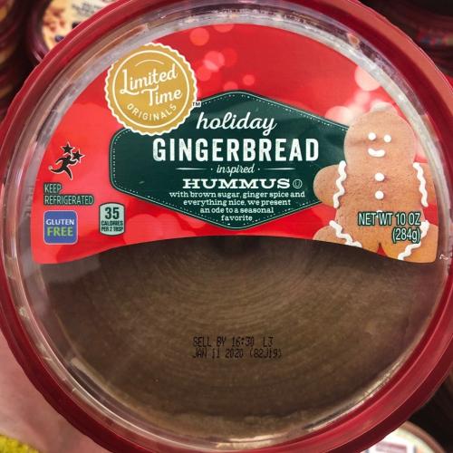 Gingerbread Hummus Has Been Created & It Truly Is The Holiest Time Of The Year