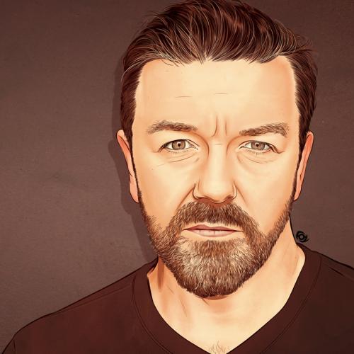 Ricky Gervais Was A Boy With His Sights Set On A Surprising Career