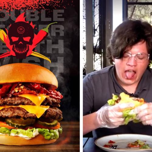 This Burger Is So Spicy It Requires You To Sign A Waiver Before You Eat It