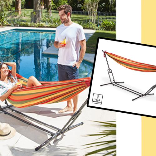 Time To Bring The Holiday To You Because Aldi's Selling HAMMOCKS