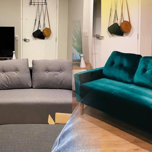 Check Out This Easy & Incredible $199 Kmart Sofa Transformation