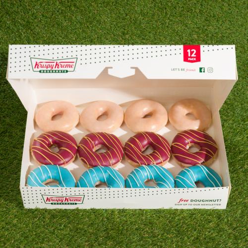 Krispy Kreme Are Doing State Of Origin Blues Vs. Maroons Doughnuts!