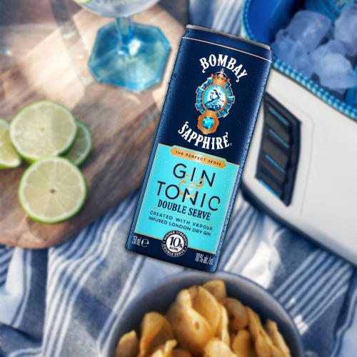 You Can Now Celebrate International Gin & Tonic Day With G & T's In A Double Serve Can!