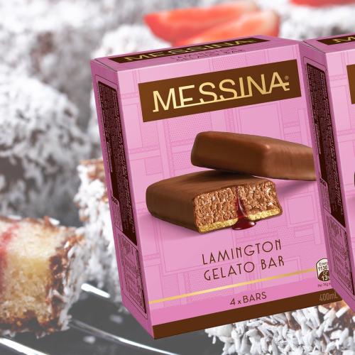 Messina Have Just Released An Aussie Inspired Lamington Flavoured Gelato Bar!
