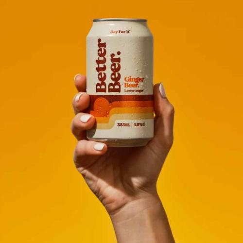 A New Boozy Ginger Beer Has Just Rolled Out That's WAY Lower In Sugar